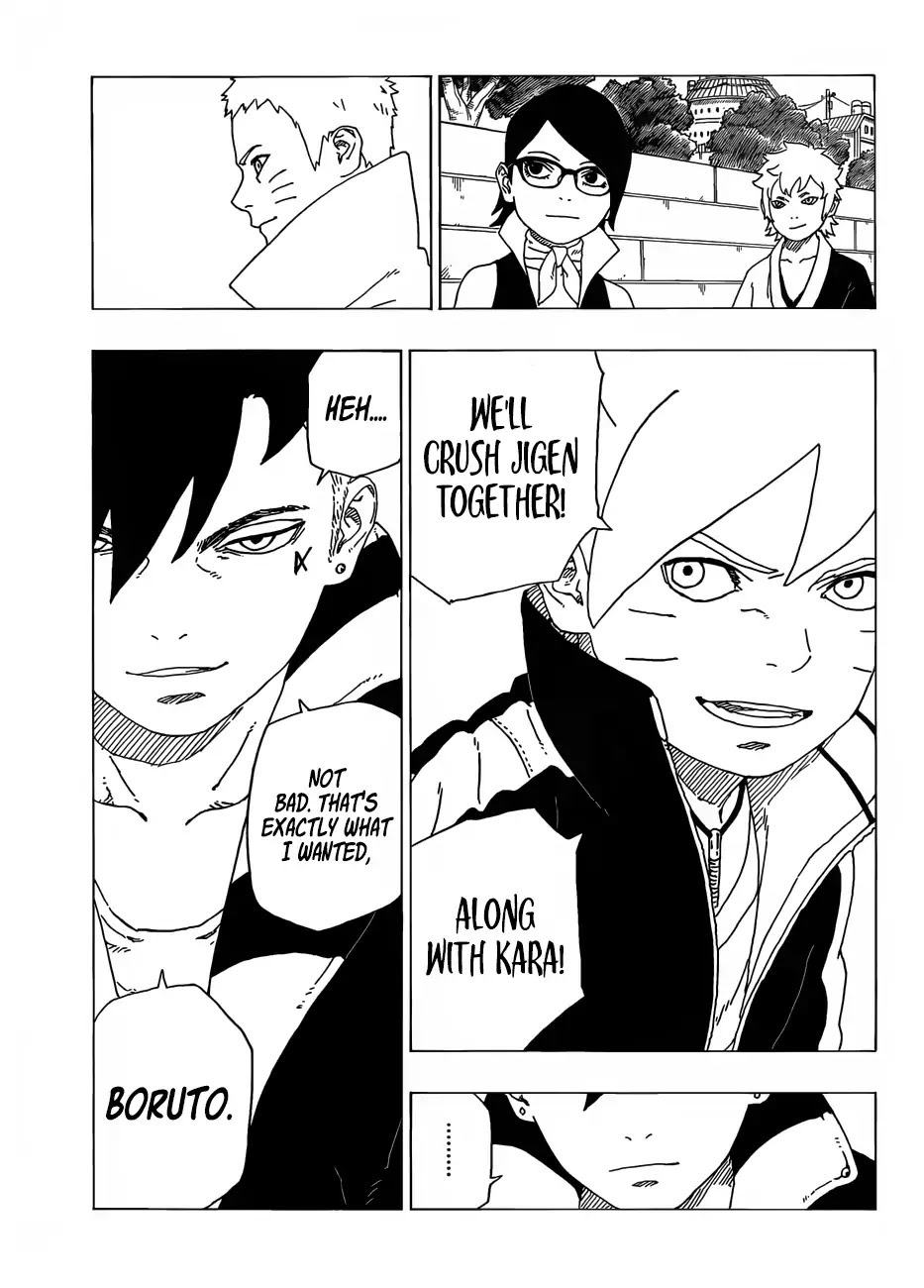 Boruto: Naruto Next Generations Chapter 35 page 32 - Chapter 35: It's up to You