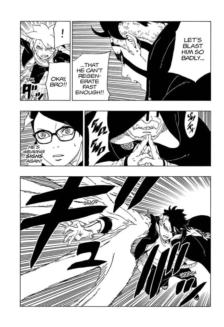 Boruto: Naruto Next Generations Chapter 40 page 21 - Chapter 40: The Invisible Jutsu