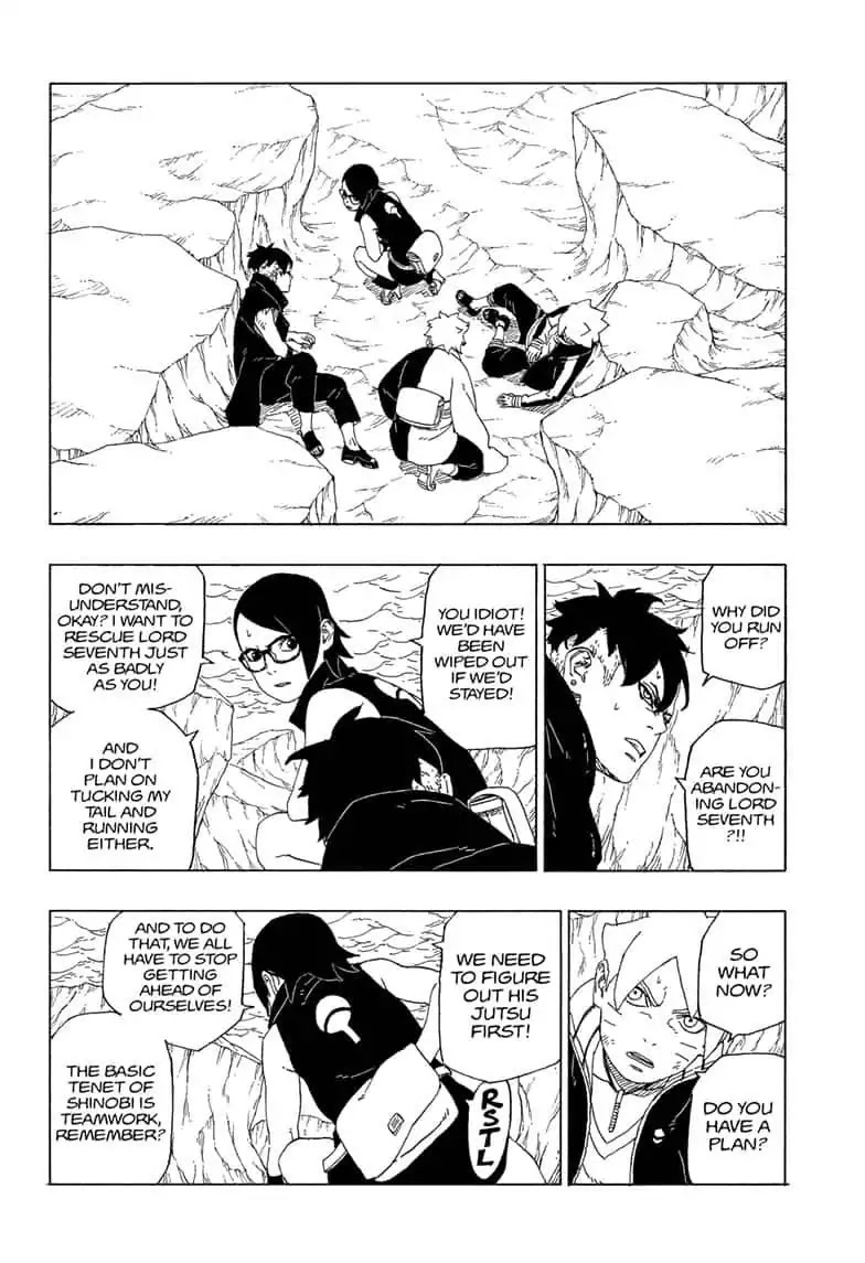 Boruto: Naruto Next Generations Chapter 40 page 40 - Chapter 40: The Invisible Jutsu