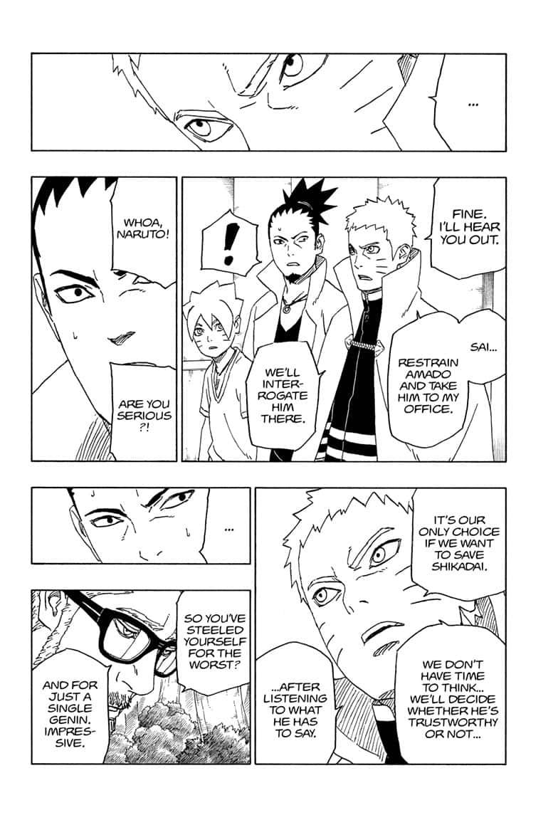 Boruto: Naruto Next Generations Chapter 45 page 4 - Chapter 45