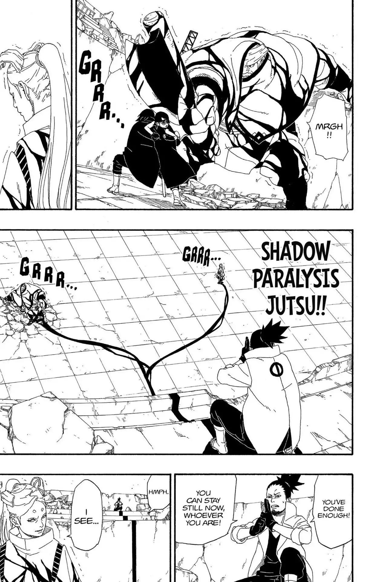 Boruto: Naruto Next Generations Chapter 5 page 27 - Chapter 5: Vol.2 Number 5: Momoshiki and Kinshiki!!