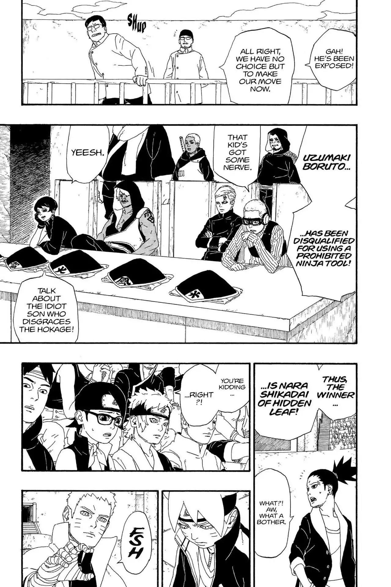 Boruto: Naruto Next Generations Chapter 5 page 3 - Chapter 5: Vol.2 Number 5: Momoshiki and Kinshiki!!