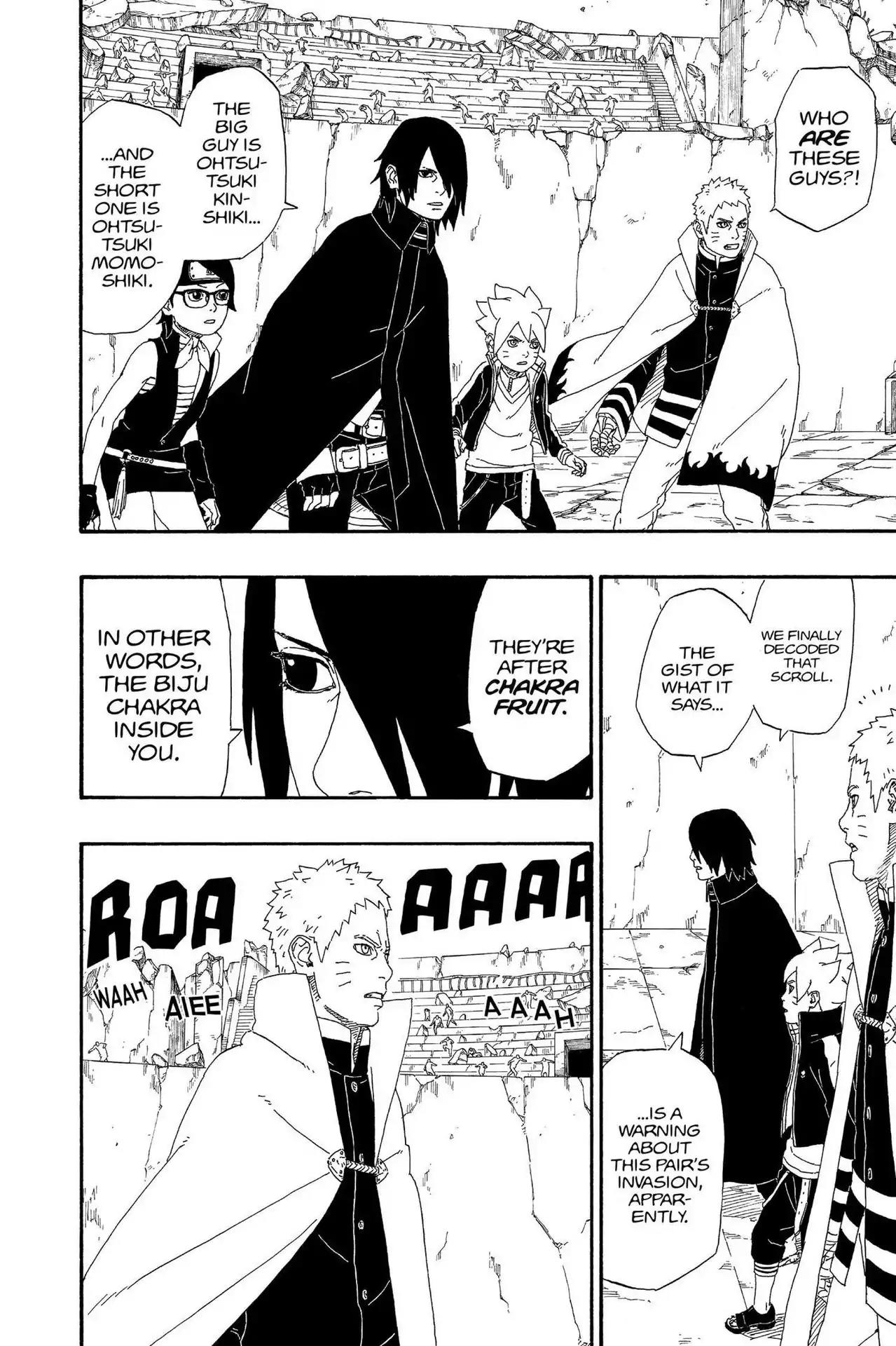 Boruto: Naruto Next Generations Chapter 5 page 30 - Chapter 5: Vol.2 Number 5: Momoshiki and Kinshiki!!
