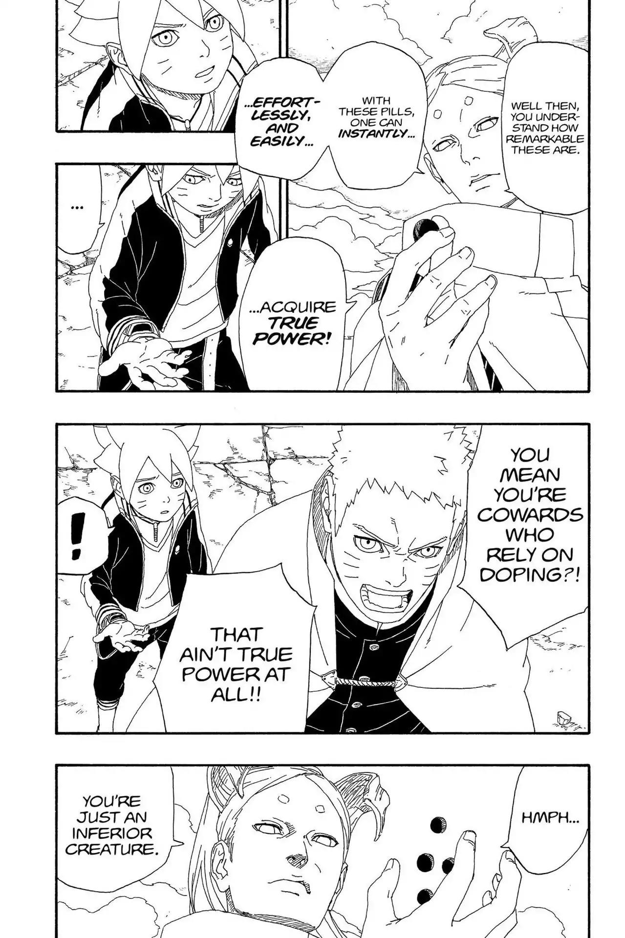 Boruto: Naruto Next Generations Chapter 5 page 32 - Chapter 5: Vol.2 Number 5: Momoshiki and Kinshiki!!