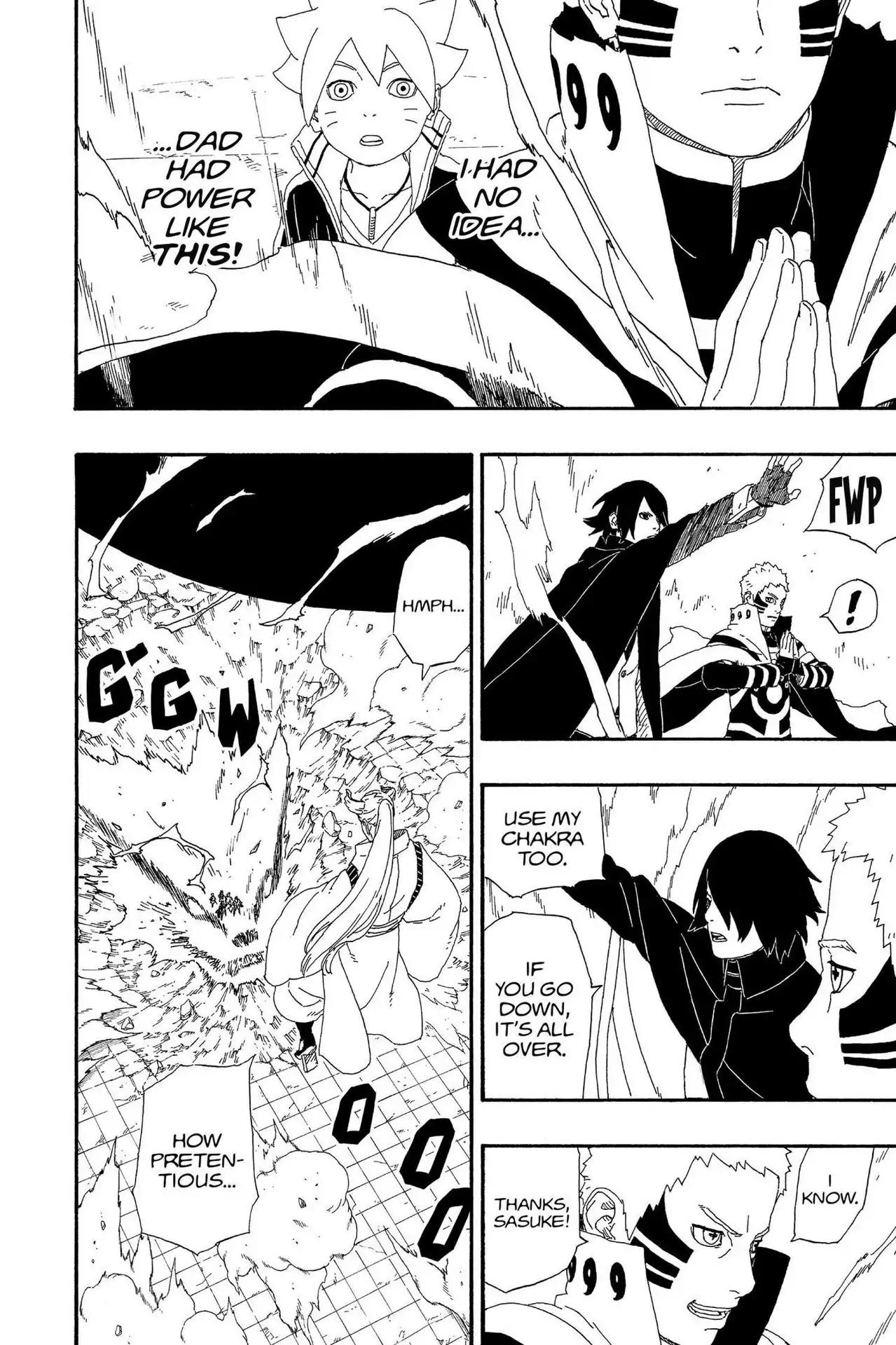 Boruto: Naruto Next Generations Chapter 5 page 40 - Chapter 5: Vol.2 Number 5: Momoshiki and Kinshiki!!