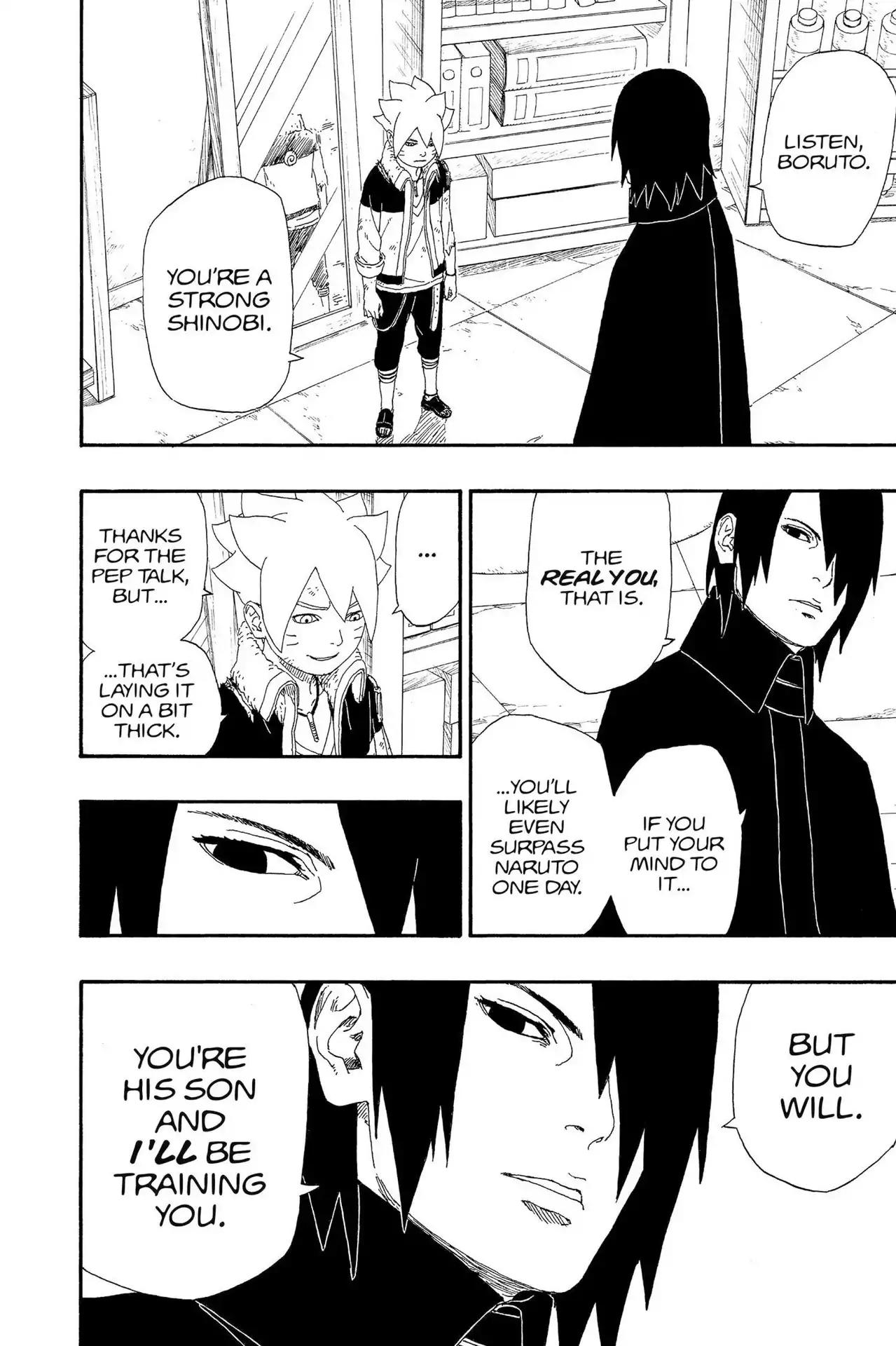 Boruto: Naruto Next Generations Chapter 6 page 32 - Chapter 6: Vol.2 Number 6: Buffoon