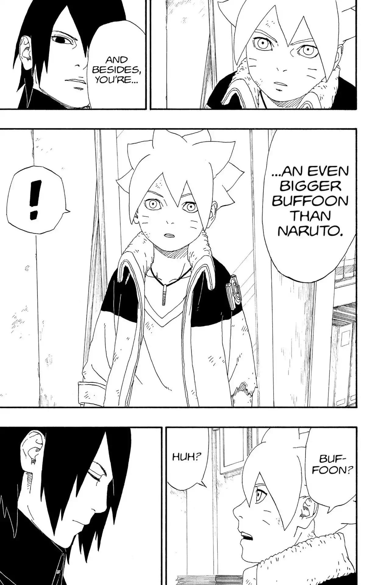 Boruto: Naruto Next Generations Chapter 6 page 33 - Chapter 6: Vol.2 Number 6: Buffoon