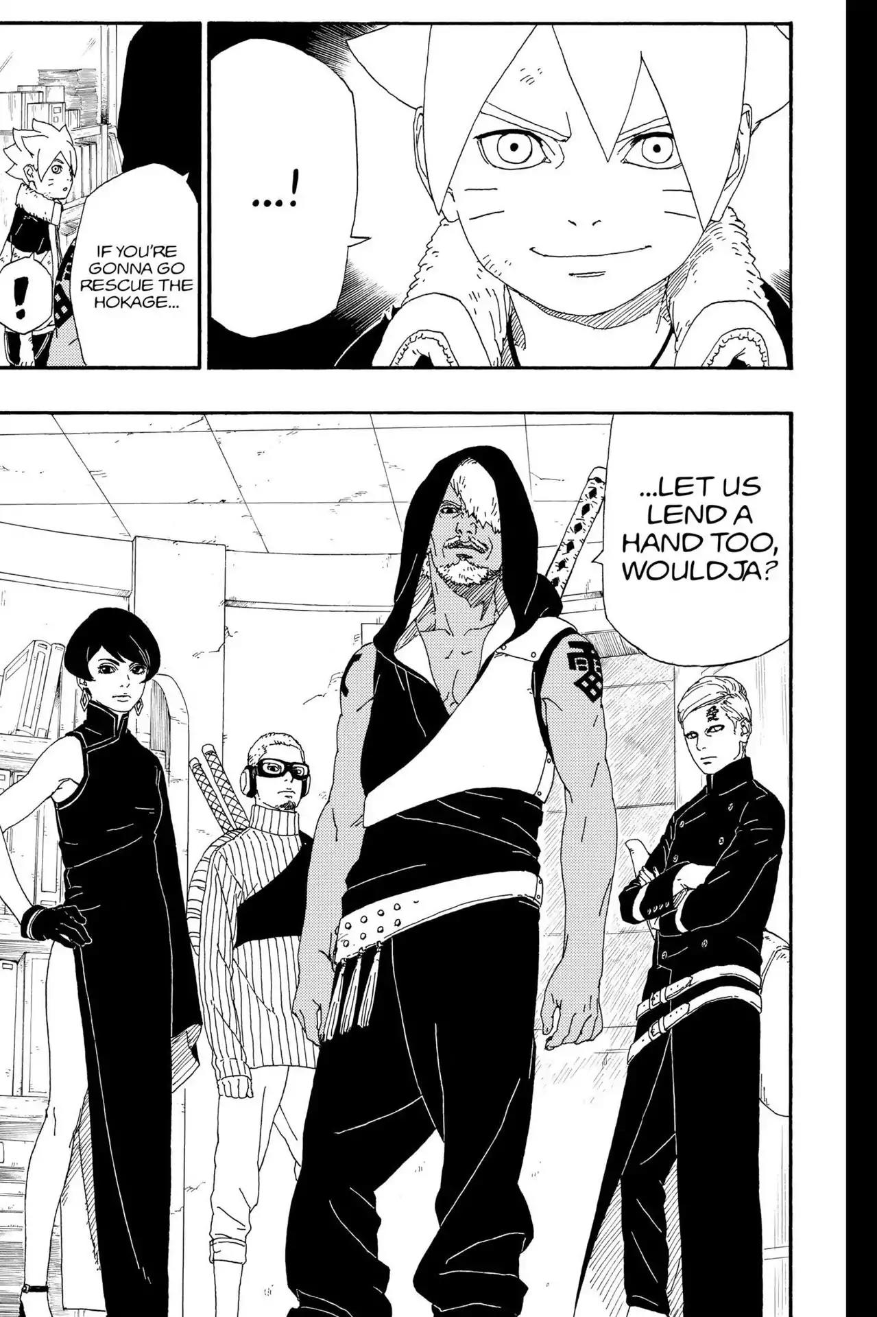 Boruto: Naruto Next Generations Chapter 6 page 35 - Chapter 6: Vol.2 Number 6: Buffoon
