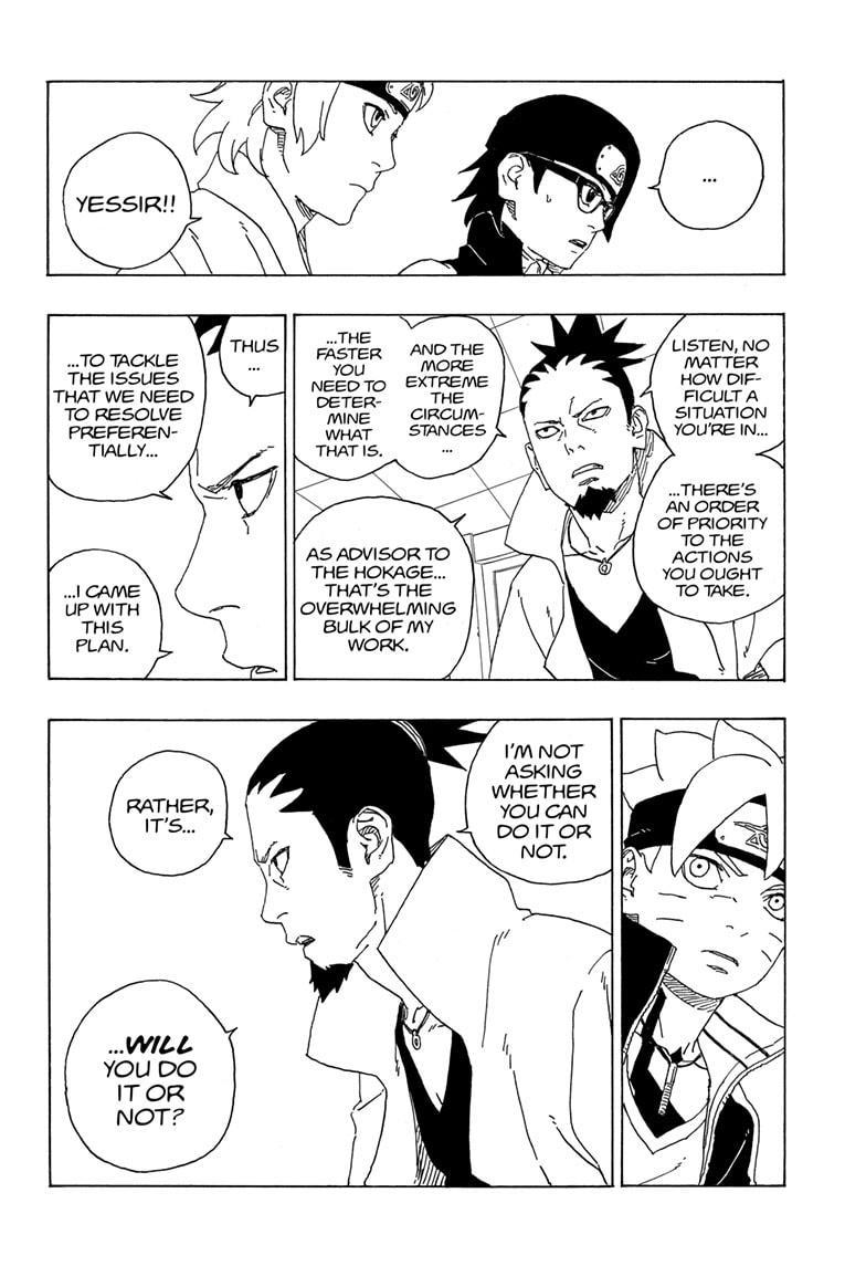 Boruto: Naruto Next Generations Chapter 73 page 36 - Chapter 73