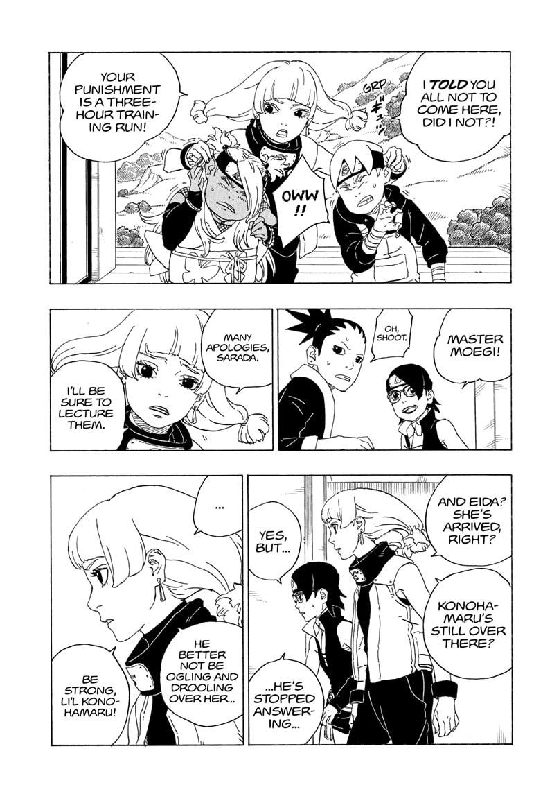 Boruto: Naruto Next Generations Chapter 74 page 23 - Chapter 74
