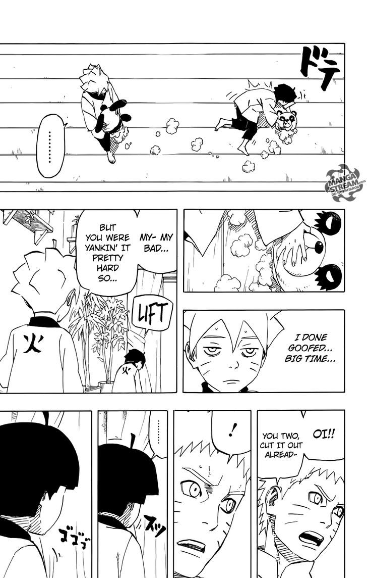 Boruto: Road to "B" Chapter 2 page 12 - Chapter 2 : Boruto Naruto the Movie - Special Extra Chapter - The Day Naruto Became Hokage