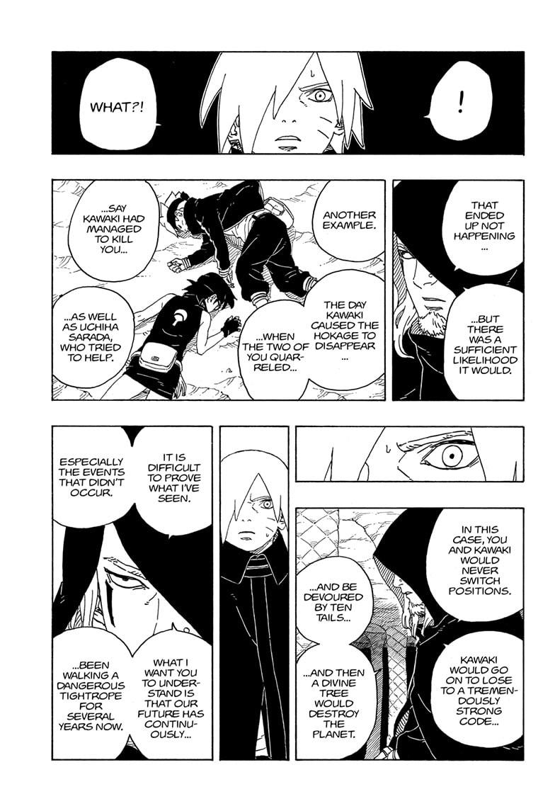 Boruto: Two Blue Vortex Chapter 13 page 22 - Chapter 13