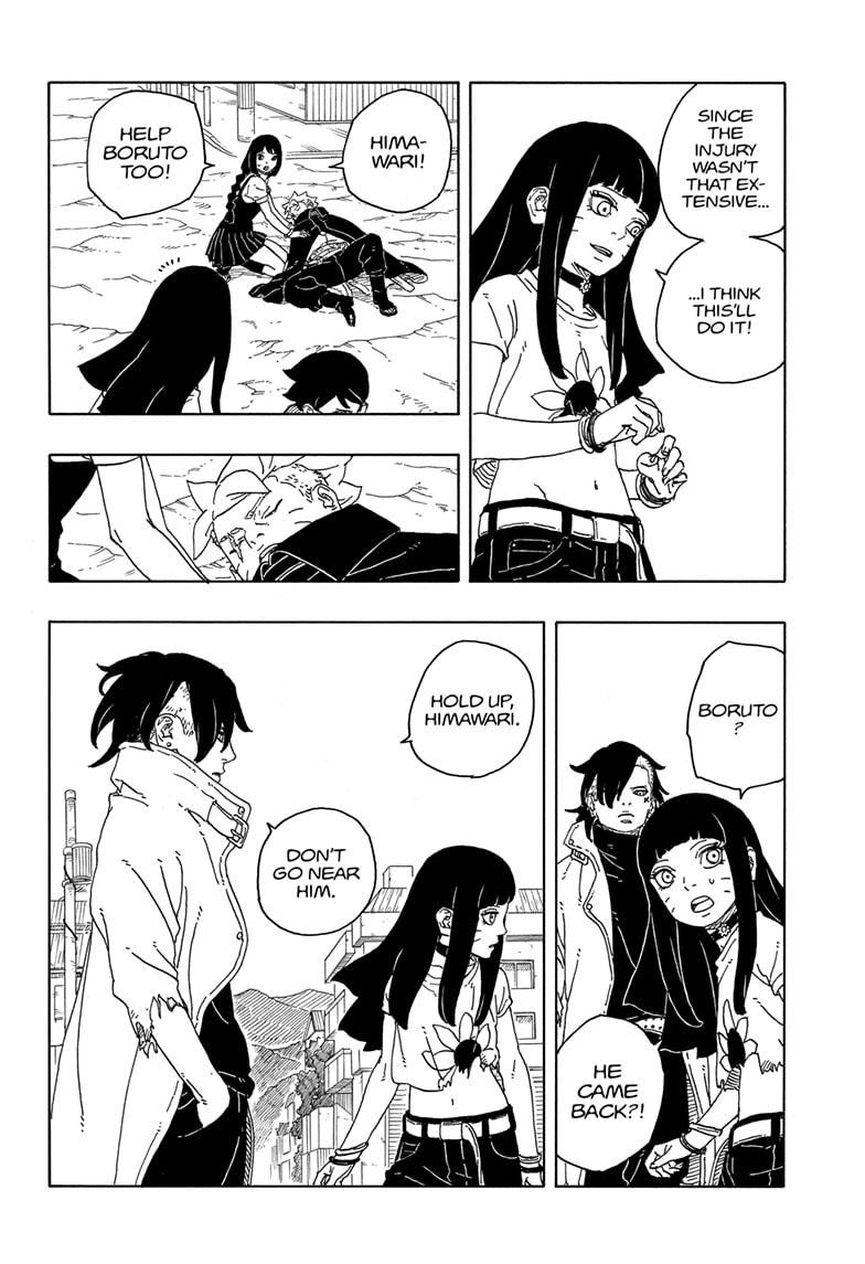 Boruto: Two Blue Vortex Chapter 13 page 33 - Chapter 13
