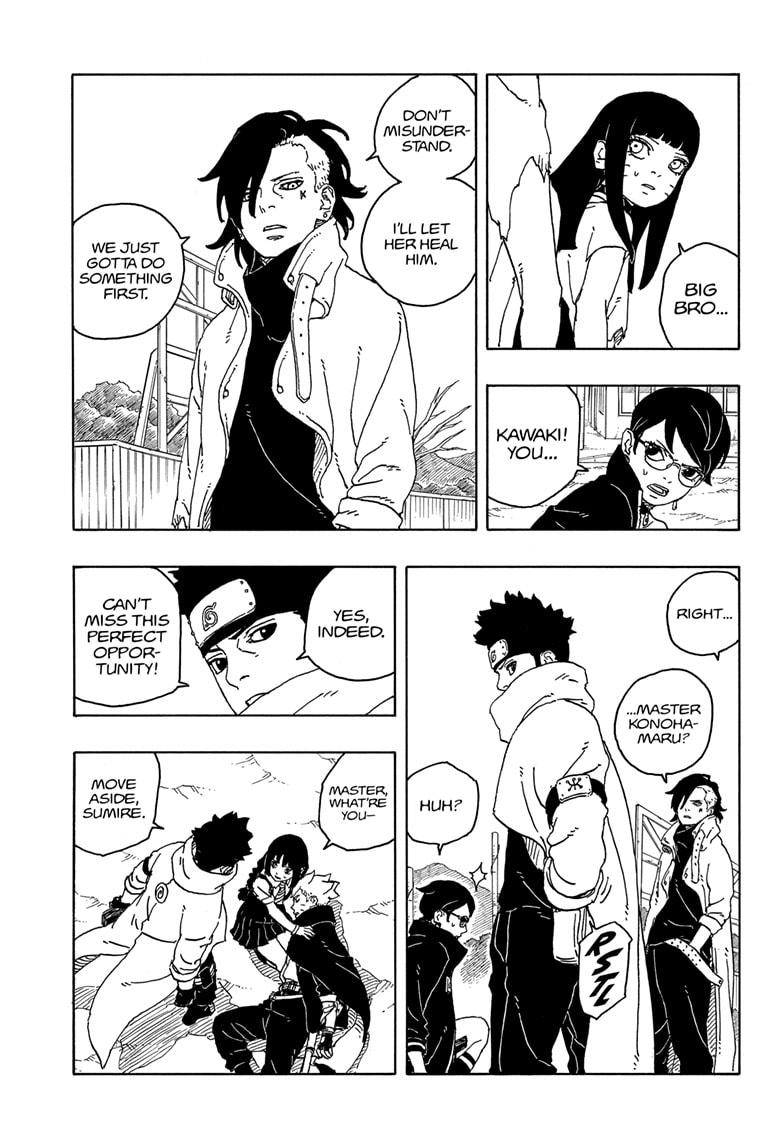 Boruto: Two Blue Vortex Chapter 13 page 34 - Chapter 13