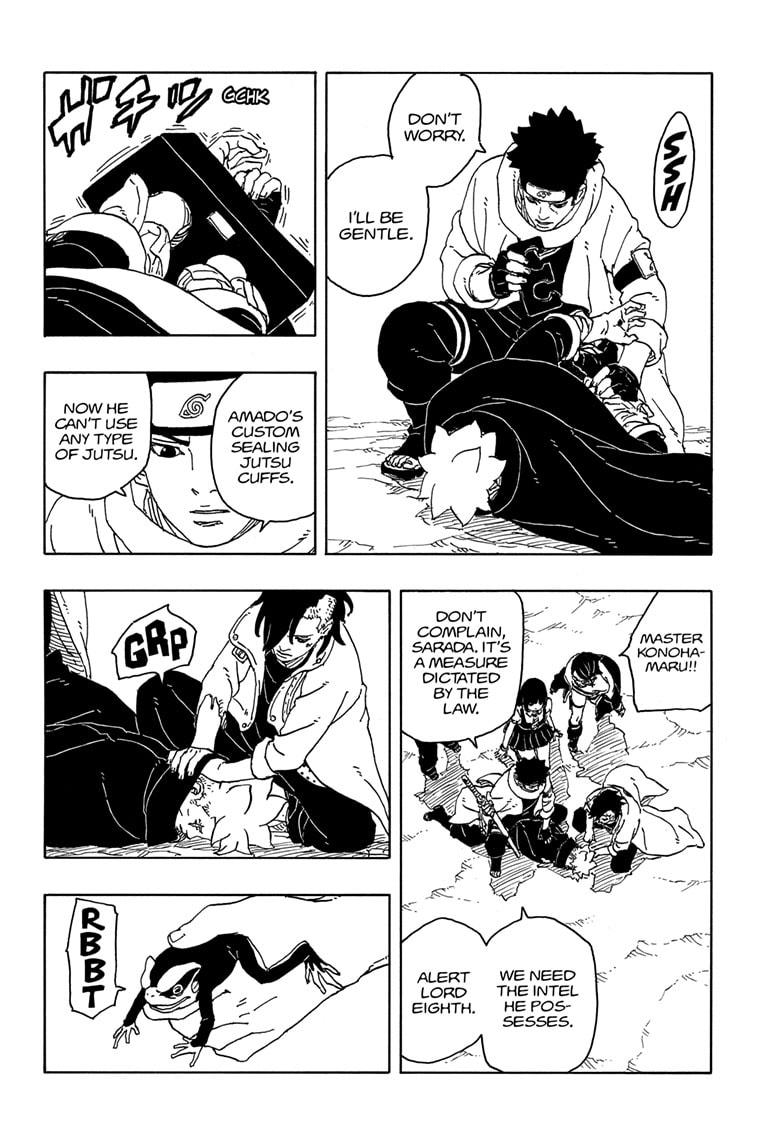 Boruto: Two Blue Vortex Chapter 13 page 35 - Chapter 13