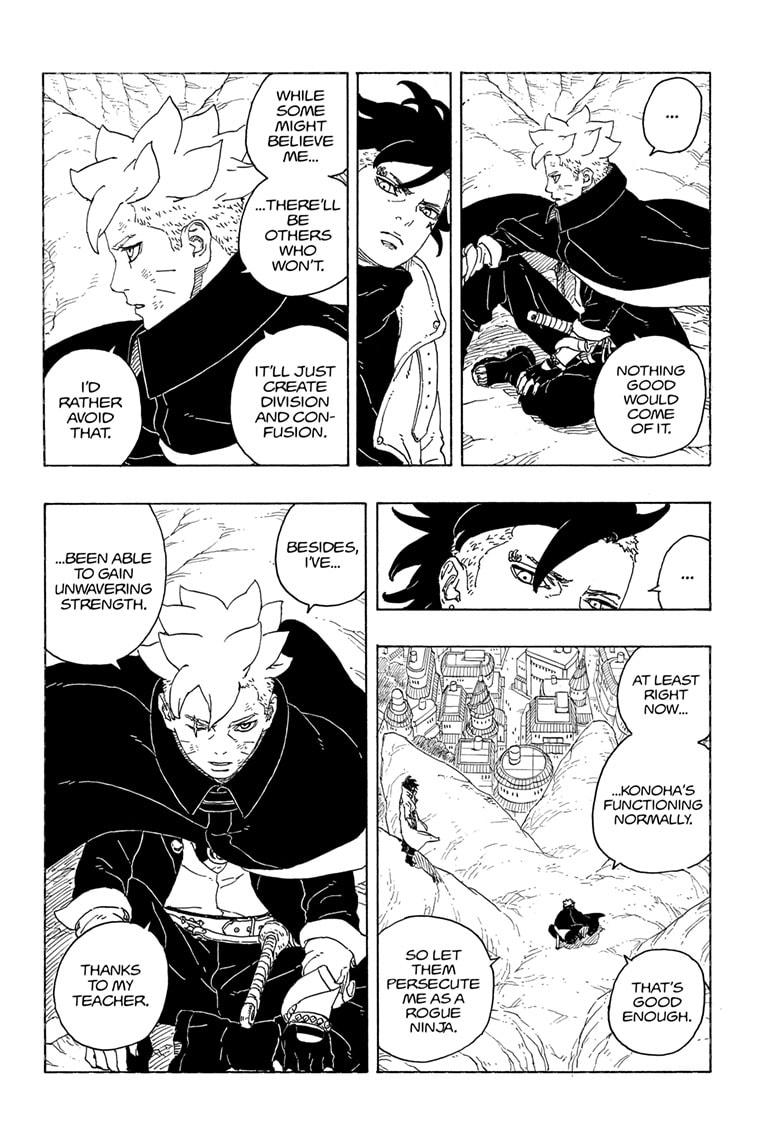 Boruto: Two Blue Vortex Chapter 15 page 32 - Chapter 15