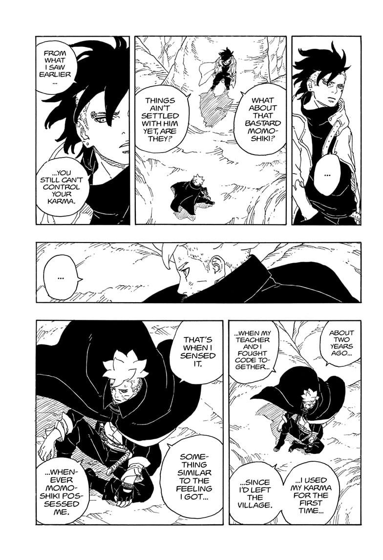 Boruto: Two Blue Vortex Chapter 15 page 33 - Chapter 15