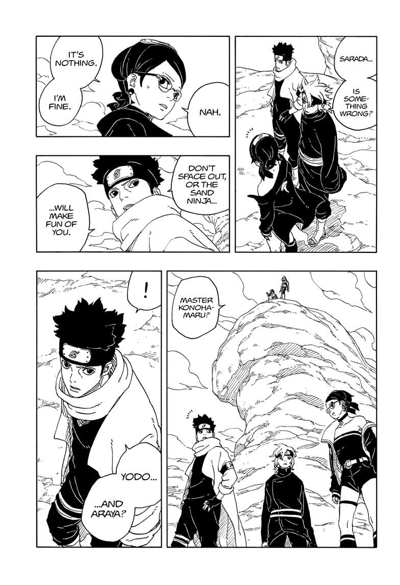 Boruto: Two Blue Vortex Chapter 16 page 37 - Chapter 16