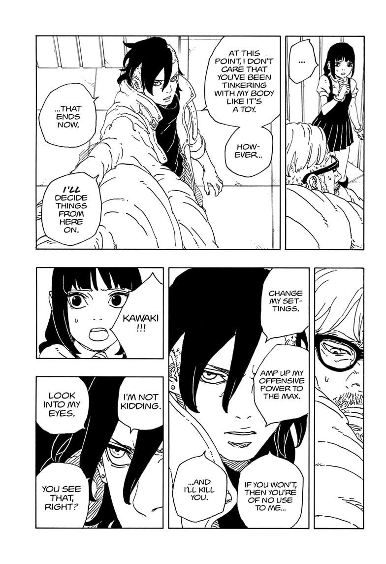 Boruto: Two Blue Vortex Chapter 18 page 4 - Chapter 18