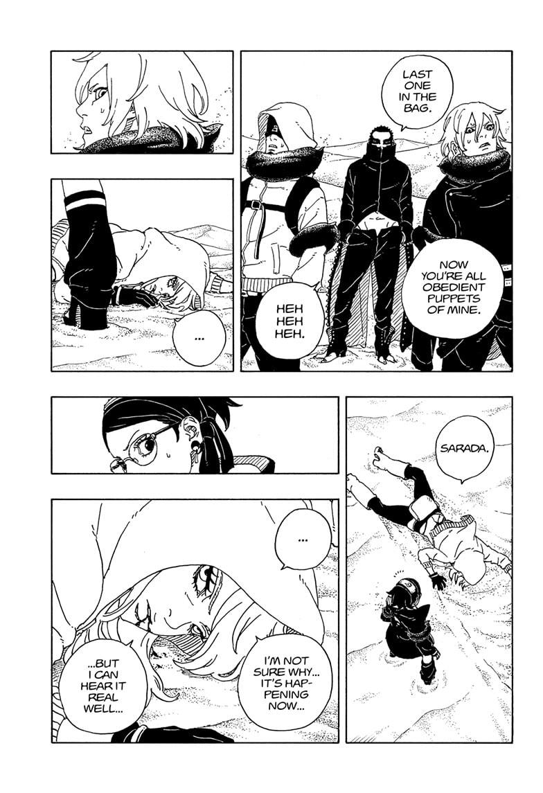 Boruto: Two Blue Vortex Chapter 20 page 33 - Chapter 20