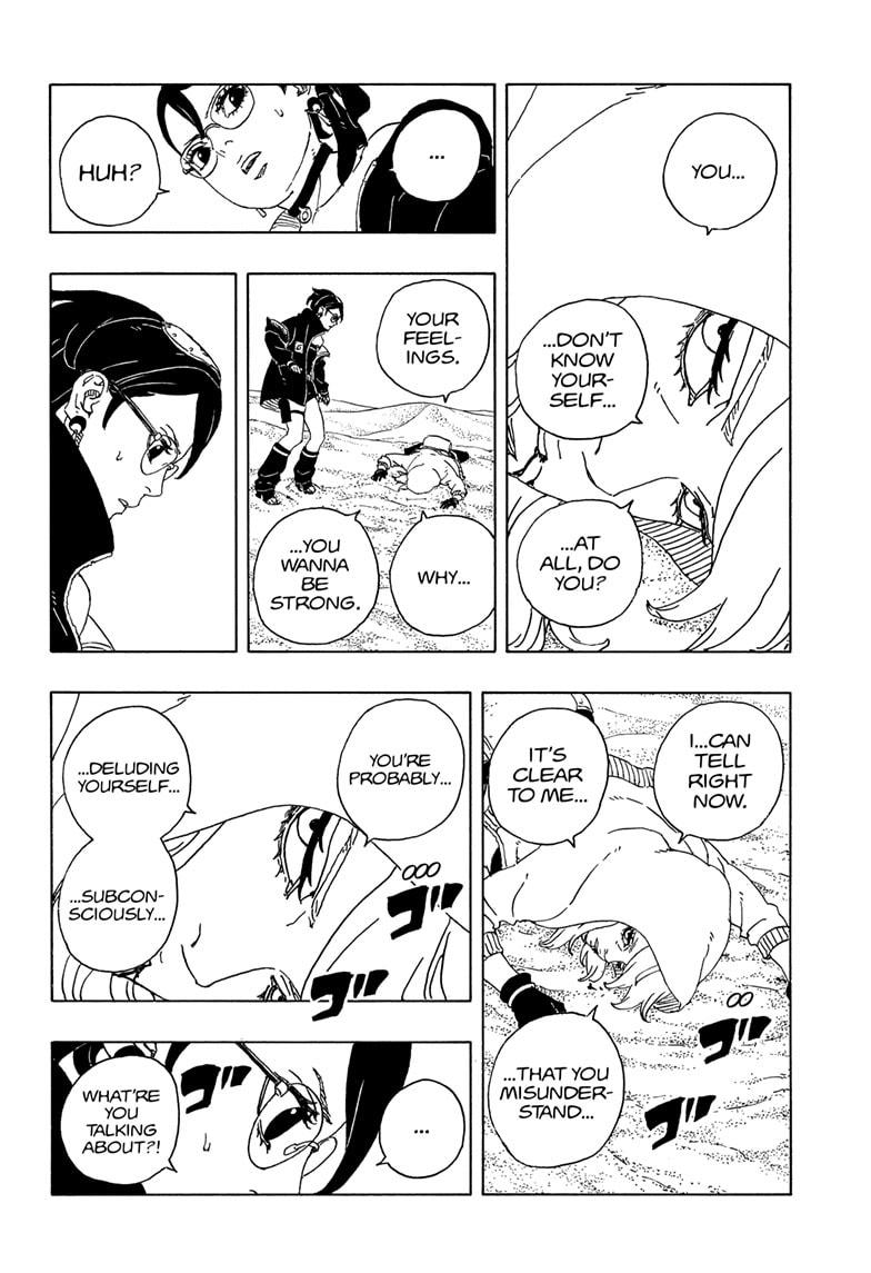 Boruto: Two Blue Vortex Chapter 20 page 34 - Chapter 20