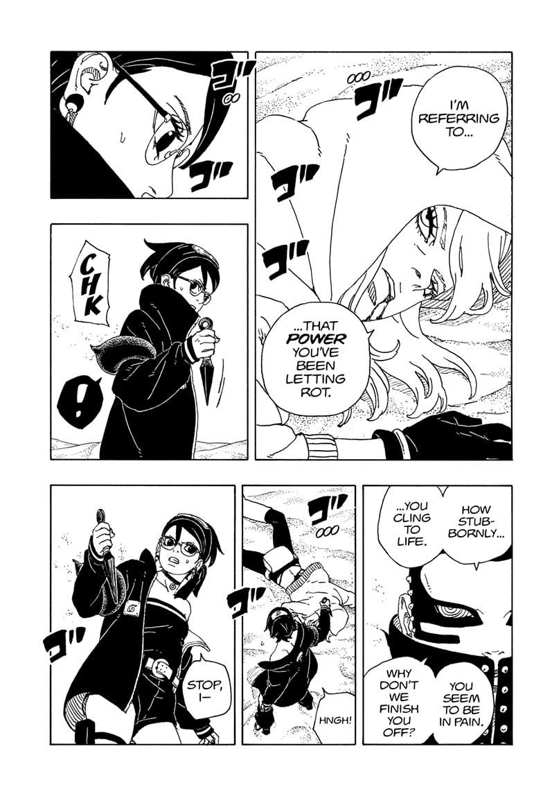 Boruto: Two Blue Vortex Chapter 20 page 35 - Chapter 20