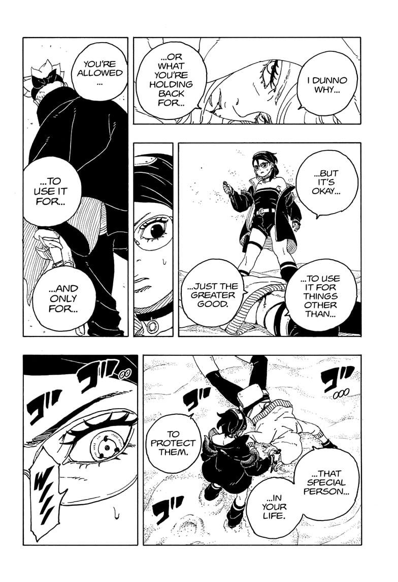 Boruto: Two Blue Vortex Chapter 20 page 36 - Chapter 20