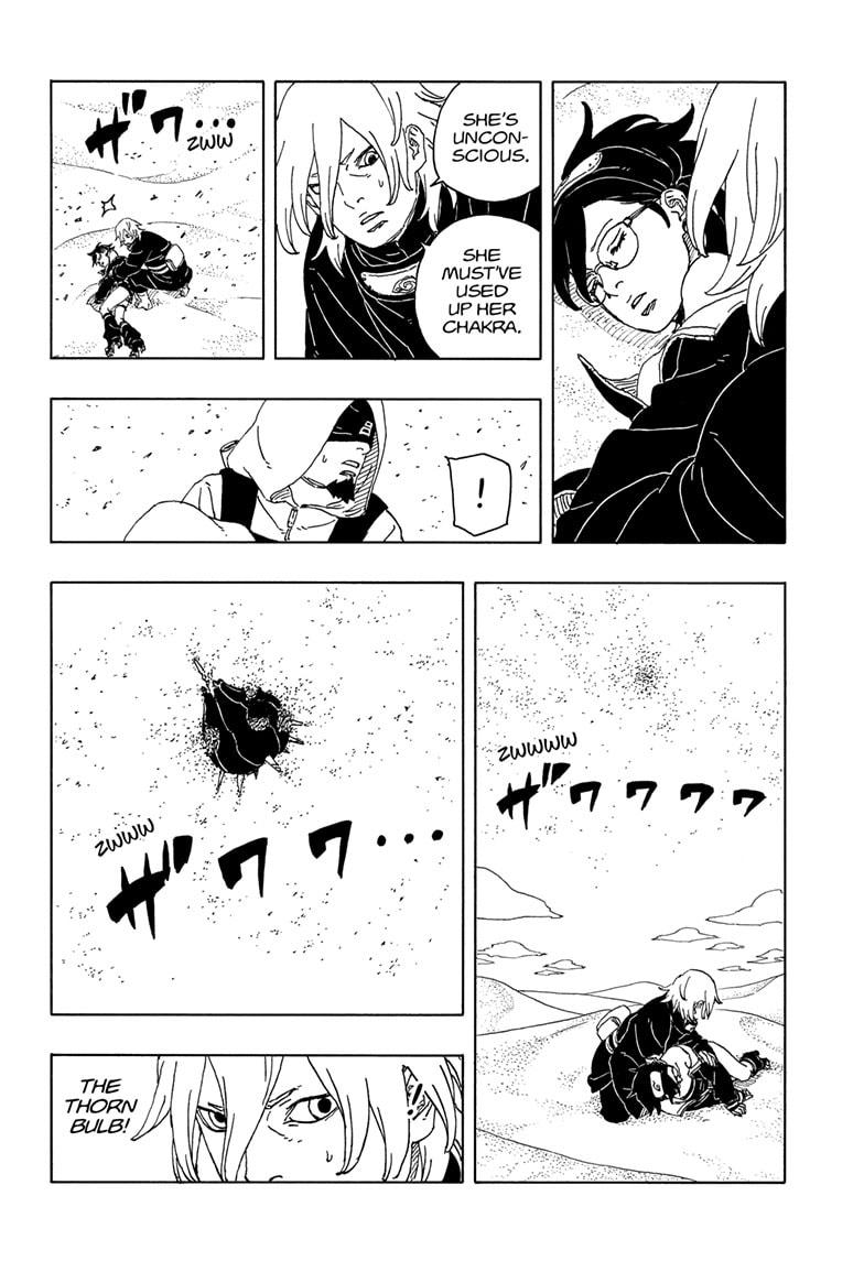 Boruto: Two Blue Vortex Chapter 21 page 34 - Chapter 21