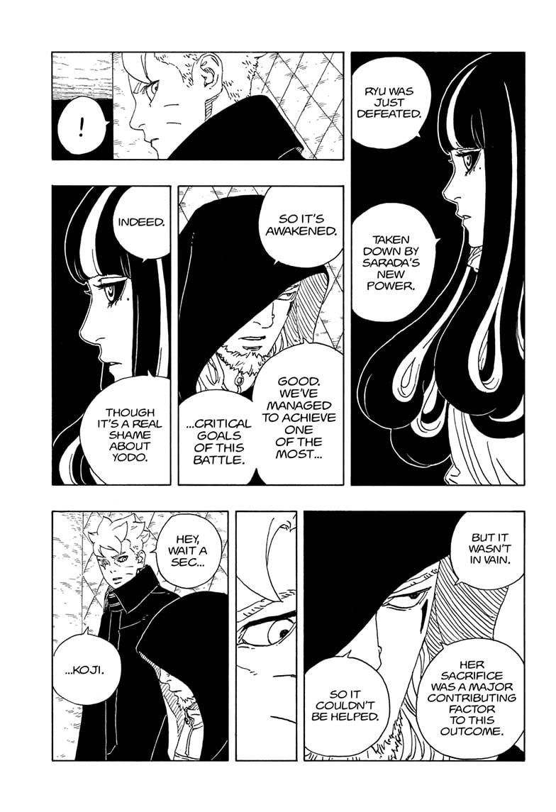 Boruto: Two Blue Vortex Chapter 21 page 35 - Chapter 21