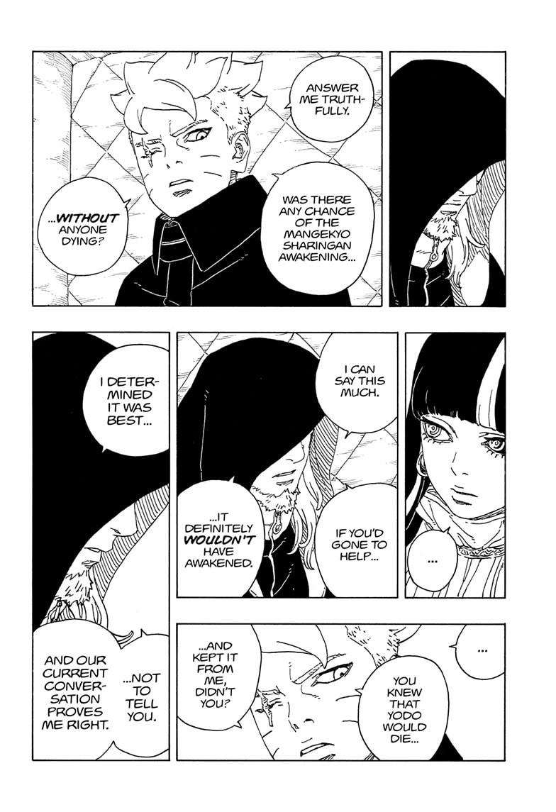 Boruto: Two Blue Vortex Chapter 21 page 36 - Chapter 21
