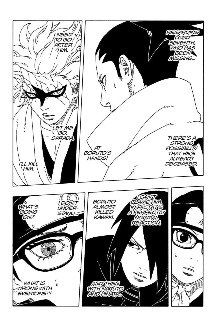 Boruto: Two Blue Vortex Chapter 21 page 6 - Chapter 21
