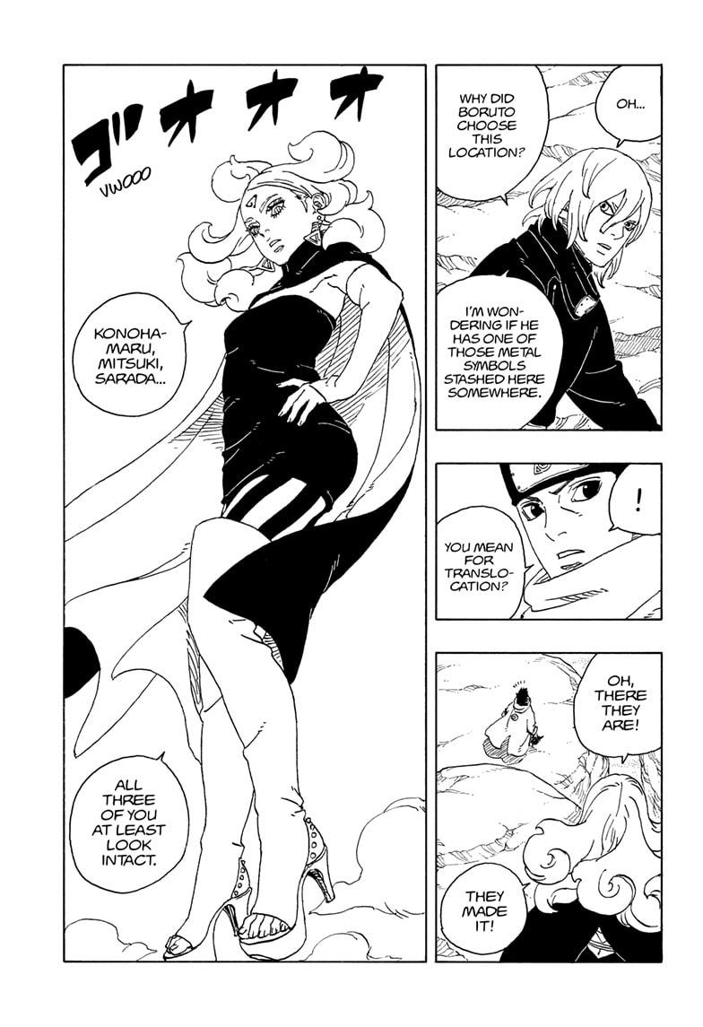 Boruto: Two Blue Vortex Chapter 23 page 35 - Chapter 23