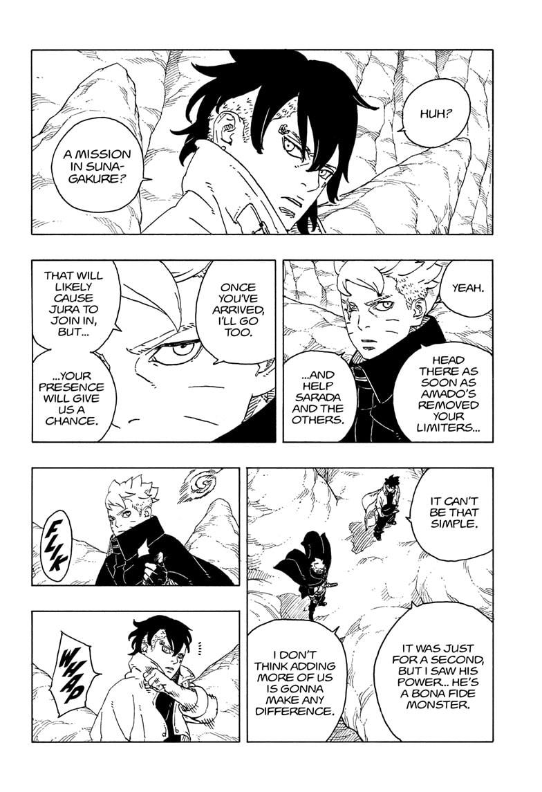 Boruto: Two Blue Vortex Chapter 24 page 2 - Chapter 24