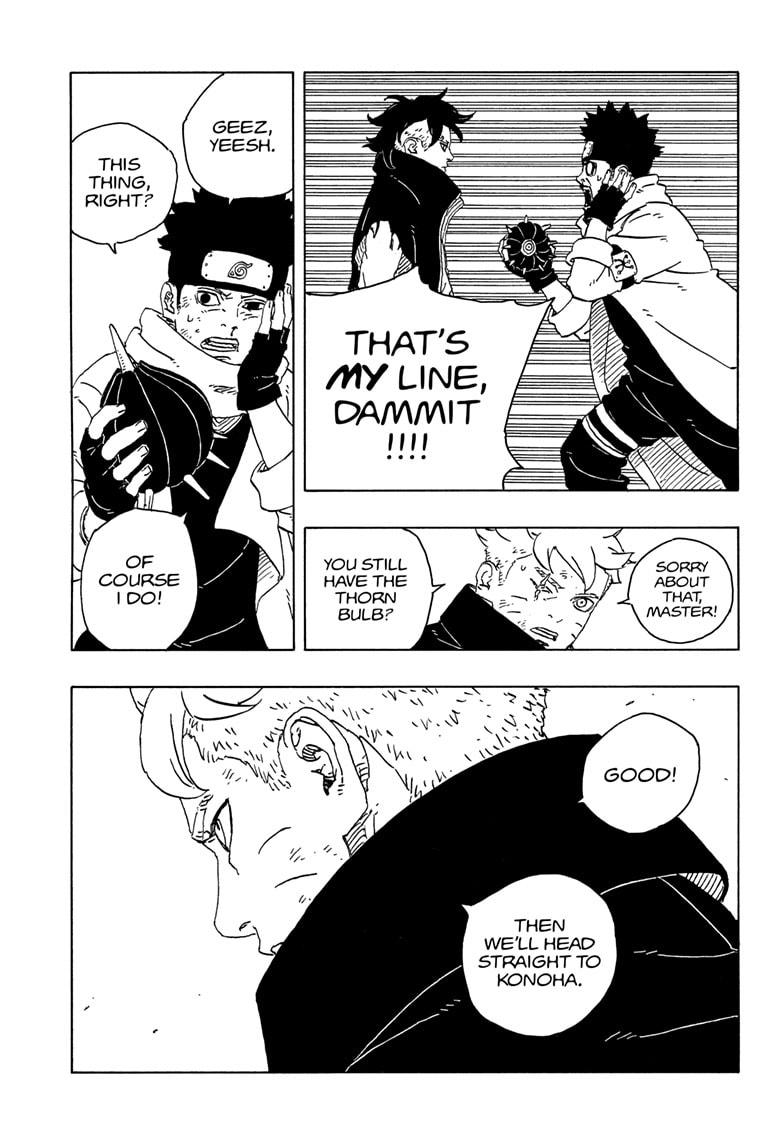 Boruto: Two Blue Vortex Chapter 24 page 37 - Chapter 24