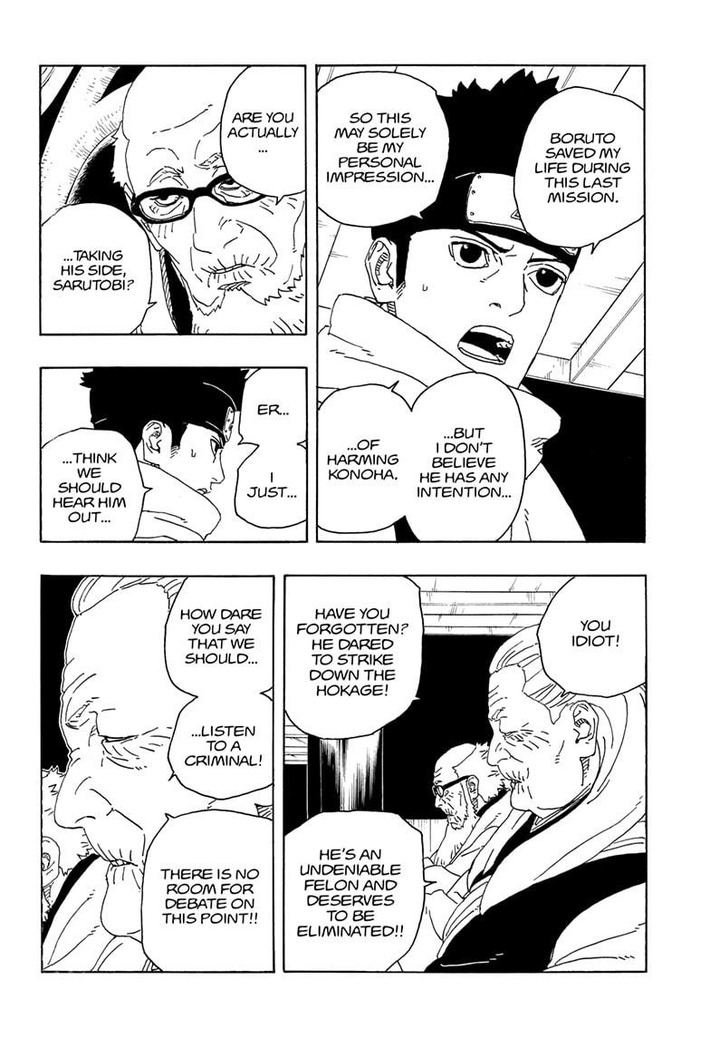 Boruto: Two Blue Vortex Chapter 26 page 22 - Chapter 26
