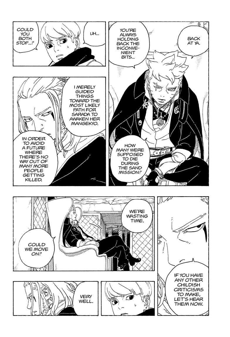 Boruto: Two Blue Vortex Chapter 26 page 28 - Chapter 26