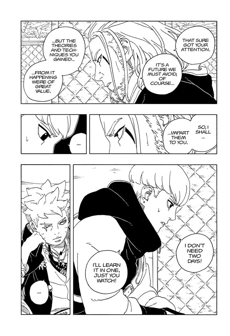 Boruto: Two Blue Vortex Chapter 27 page 22 - Chapter 27