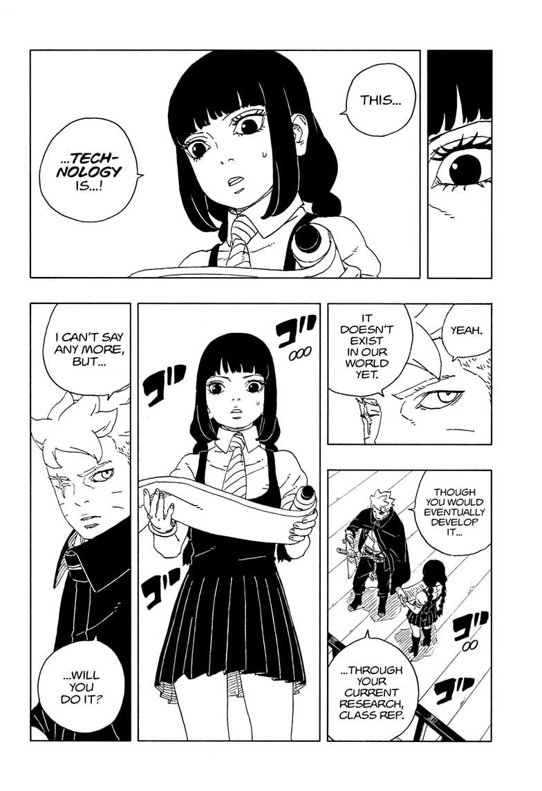 Boruto: Two Blue Vortex Chapter 27 page 37 - Chapter 27