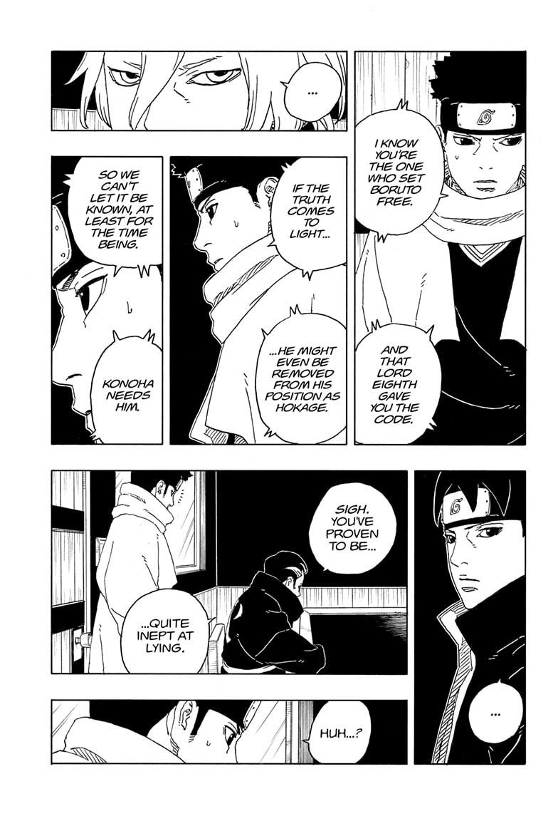 Boruto: Two Blue Vortex Chapter 29 page 33 - Chapter 29