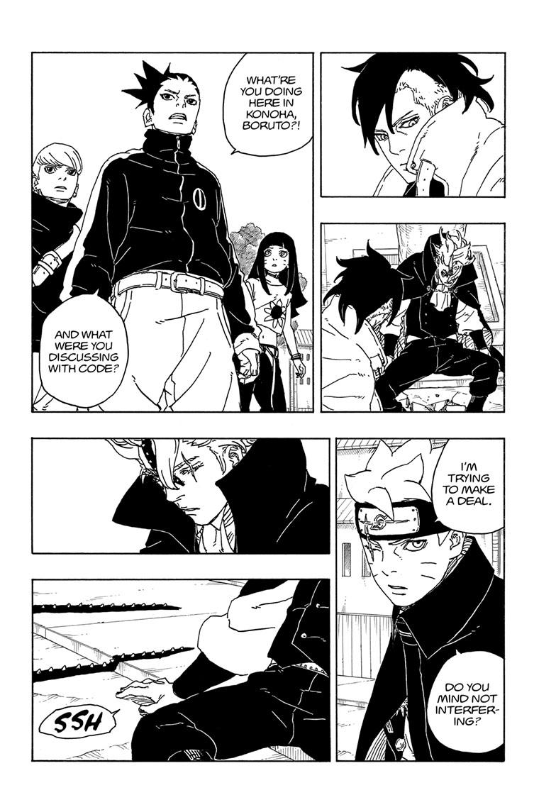 Boruto: Two Blue Vortex Chapter 3 page 30 - Chapter 3