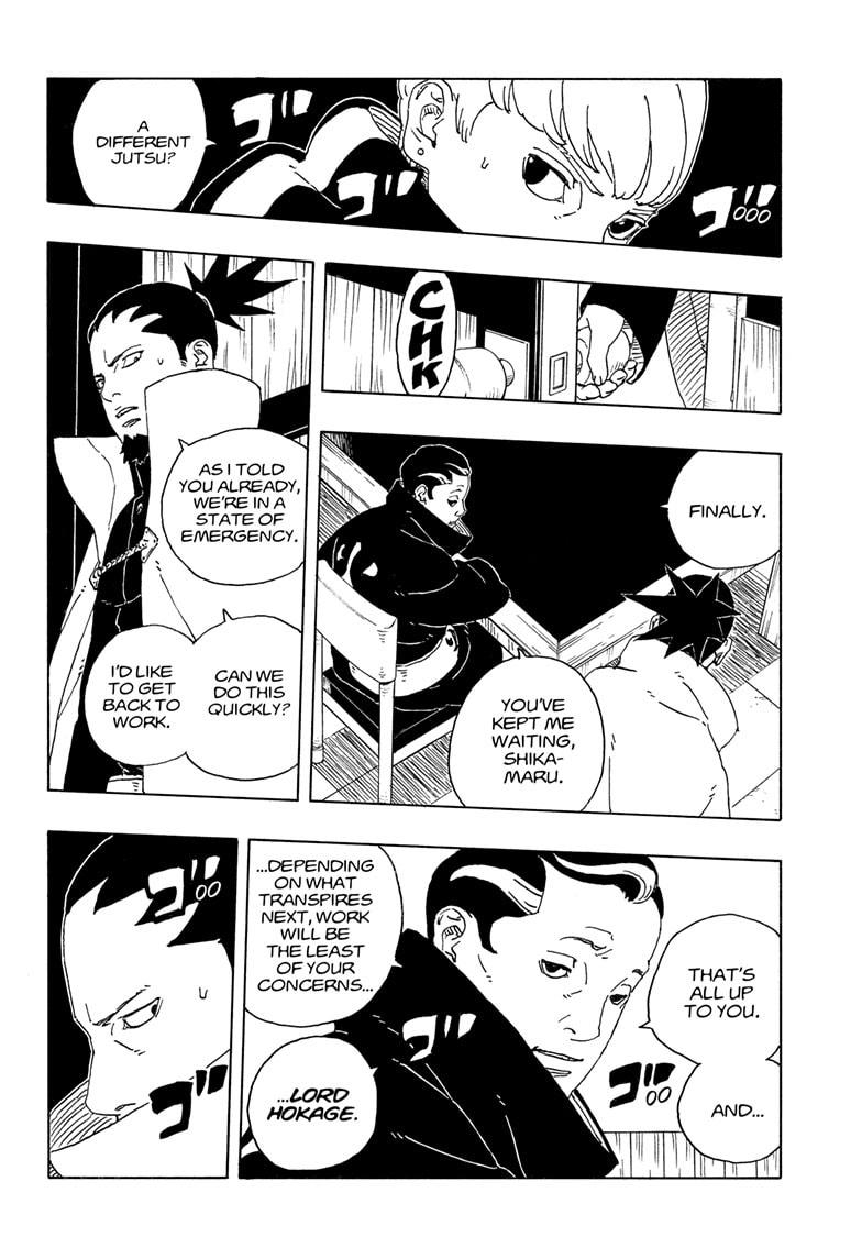 Boruto: Two Blue Vortex Chapter 30 page 27 - Chapter 30