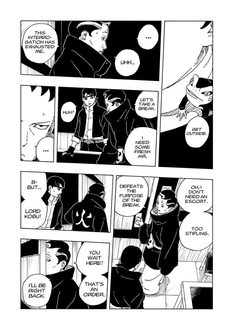Boruto: Two Blue Vortex Chapter 30 page 34 - Chapter 30