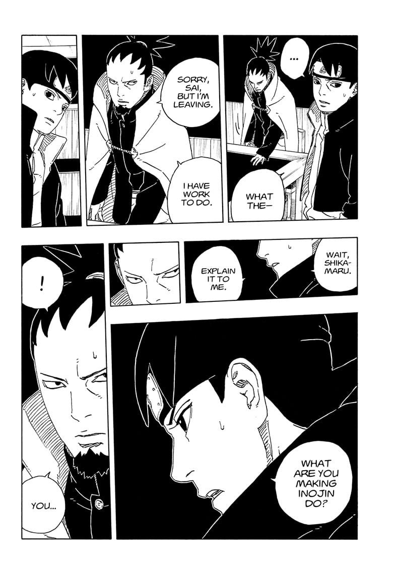 Boruto: Two Blue Vortex Chapter 30 page 37 - Chapter 30