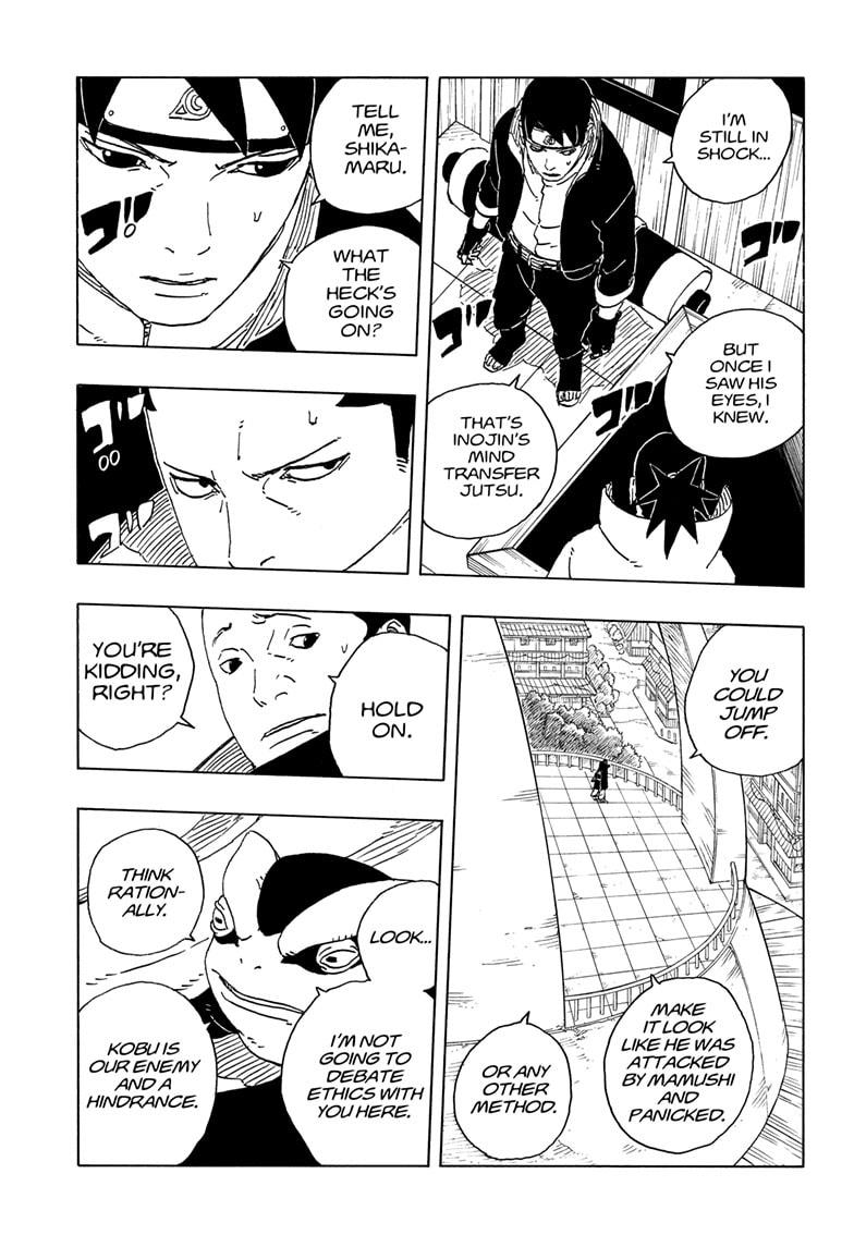 Boruto: Two Blue Vortex Chapter 30 page 38 - Chapter 30