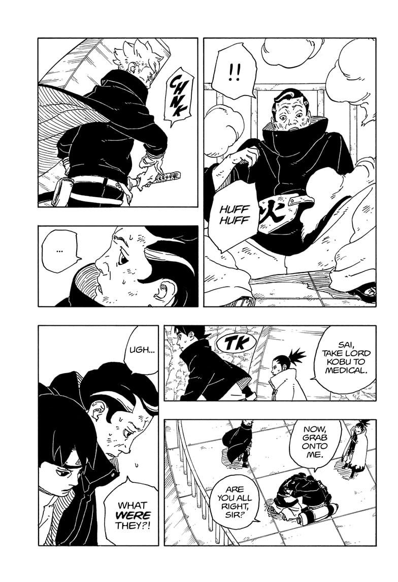 Boruto: Two Blue Vortex Chapter 31 page 35 - Chapter 31
