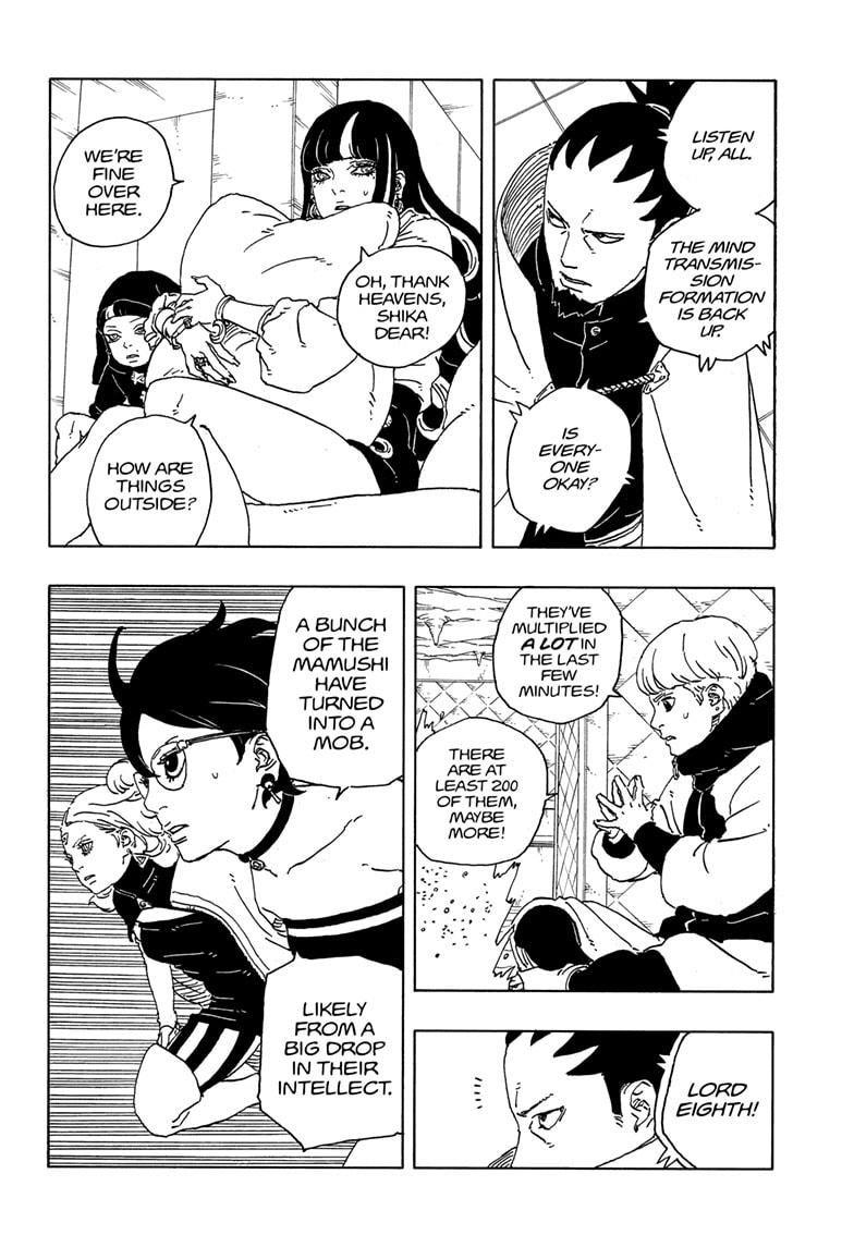Boruto: Two Blue Vortex Chapter 31 page 38 - Chapter 31