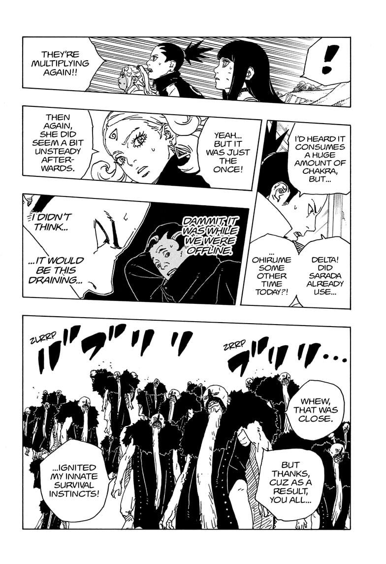 Boruto: Two Blue Vortex Chapter 32 page 36 - Chapter 32