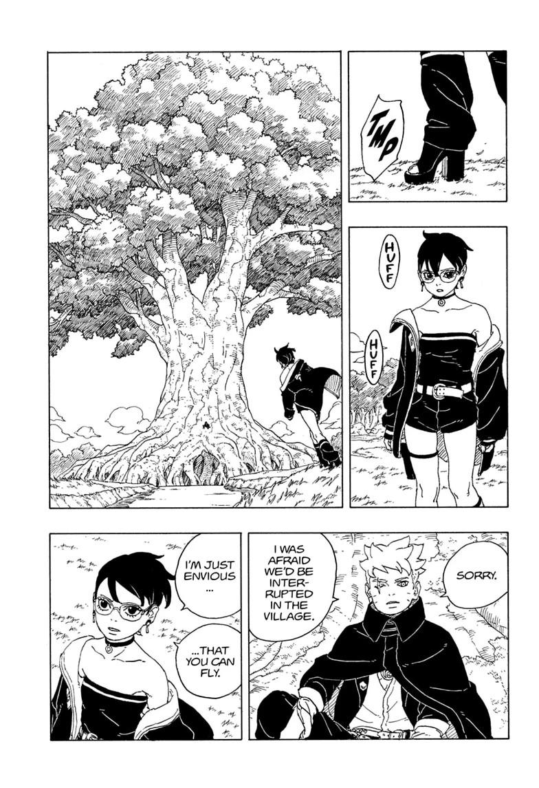 Boruto: Two Blue Vortex Chapter 35 page 21 - Chapter 35