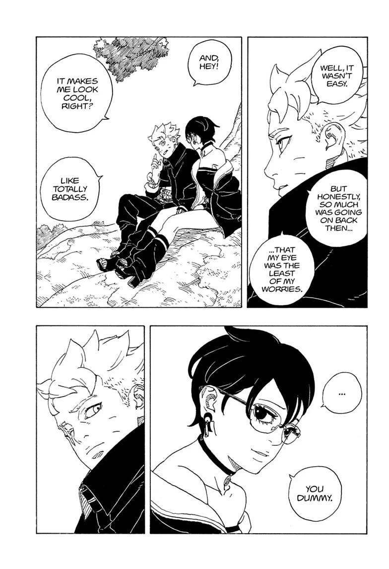Boruto: Two Blue Vortex Chapter 35 page 23 - Chapter 35