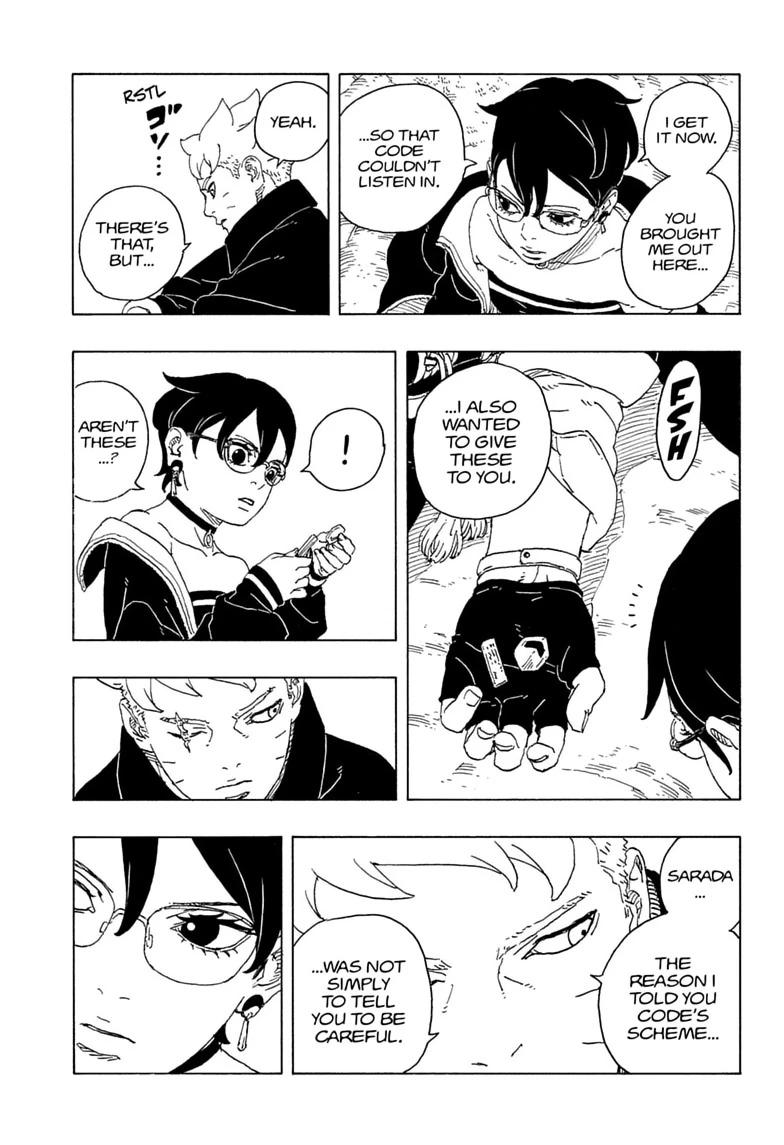 Boruto: Two Blue Vortex Chapter 35 page 25 - Chapter 35
